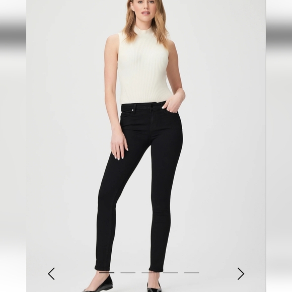 PAIGE Denim - Paige Verdugo Ultra Skinny Jean black overdye